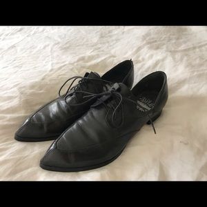 DNA Black Loafers